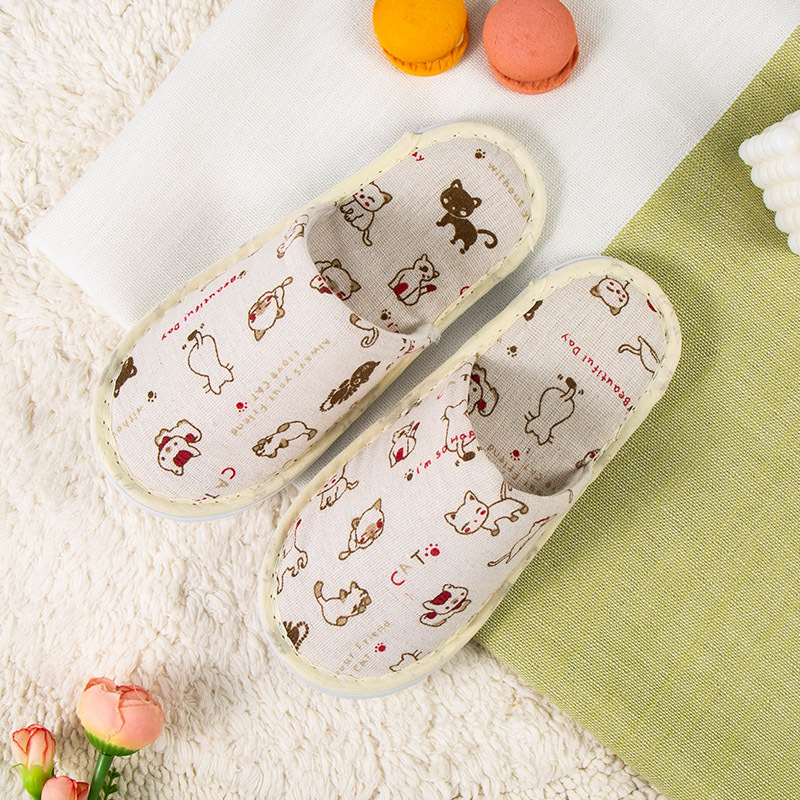 Hotel, hotel, suministros para casas de familia, pantuflas desechables, engrosamiento, hospitalidad, hogar, salón de belleza, arrastre de lana de coral especial