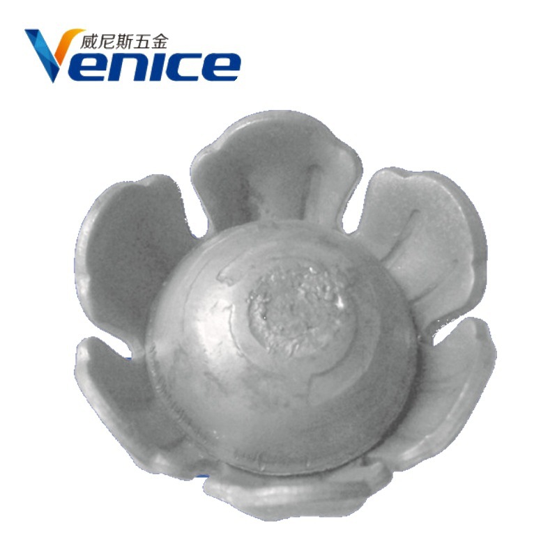 双层花心圆形铁花精致围栏门窗装饰件冲压大门配件铁片厂家直供