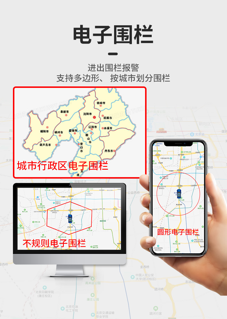 4g Car Gps/Beidou Locator Truck Motorcycle Locator Tracker Remote Fleet Device Locator