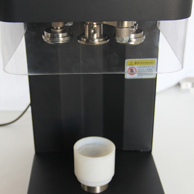 Máquina de sellado de latas totalmente automática máquina de sellado de latas bebida de té con leche comercial tapa de plástico y aluminio tapa de hojalata máquina inteligente de sellado de latas