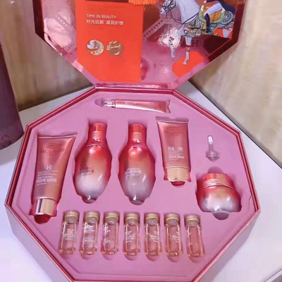 Perans Time Totale Run condensate Care sets face Skin care Cosmetics suit Moisture moist live broadcast On behalf of