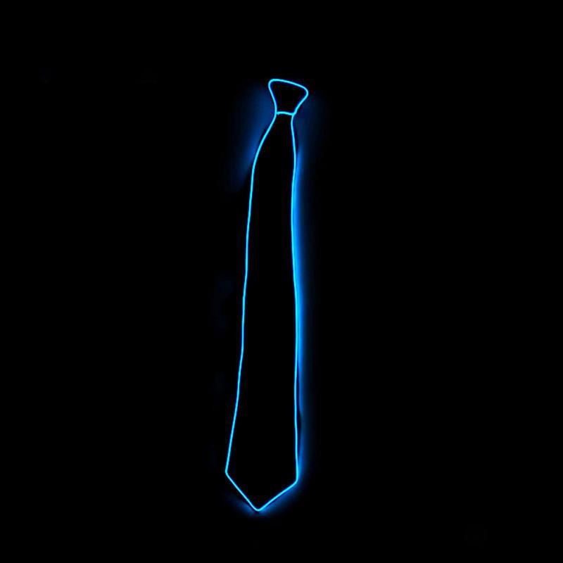 LED luminosa corbata de lazo EL Luz Fría accesorios corbata estilo Coreano profesional novio Británico de la boda accesorios de ropa de moda