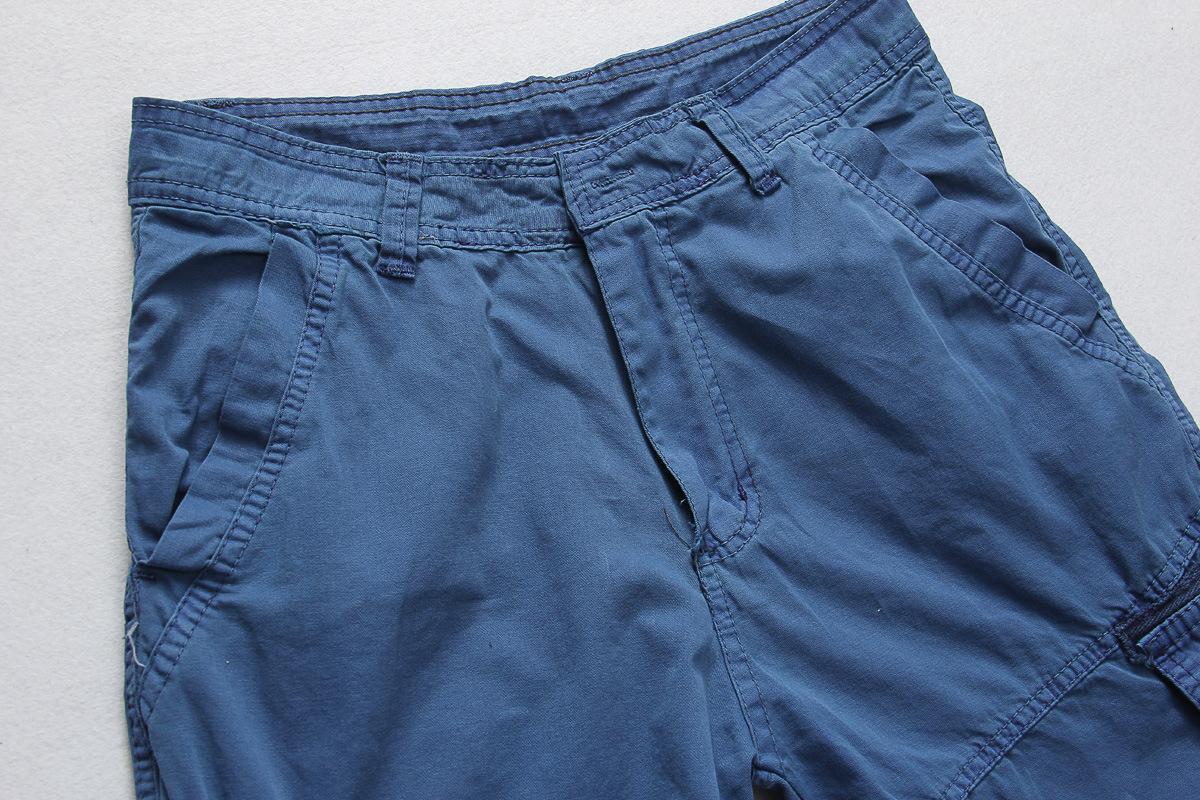 280g Weight Shorts Pants Length Cotton Fabric Type Mid Waist Waist Line Cargo Pants Pants Type Inelastic Elasticity Holiday, Street Occasion Loose Fit Type Solid Color Pattern Summer Season Men's Gender Casual Style Men's Solid Color Casual Loose Men's Bottoms 7
