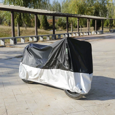 Car clothing Motorcycle Cover Car Garment - s-size-18590100cm-black-on-top-and-silver-on-bottom