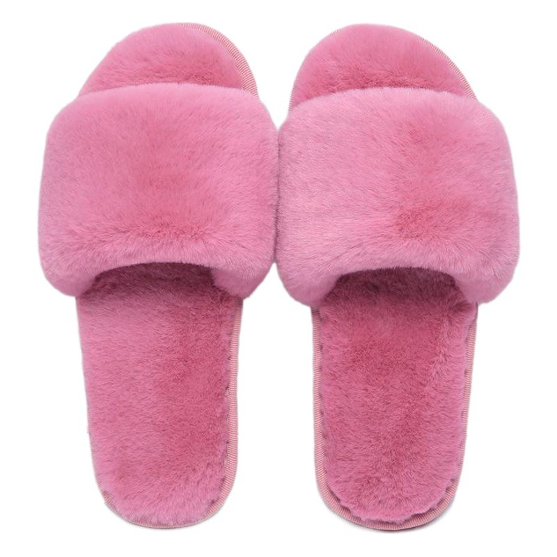 Хлопковые тапочки, женские осенне-зимние плюшевые тапочки с открытым носком, магазины одним словом, домашние тапочки, удобная обувь на мягкой подошве