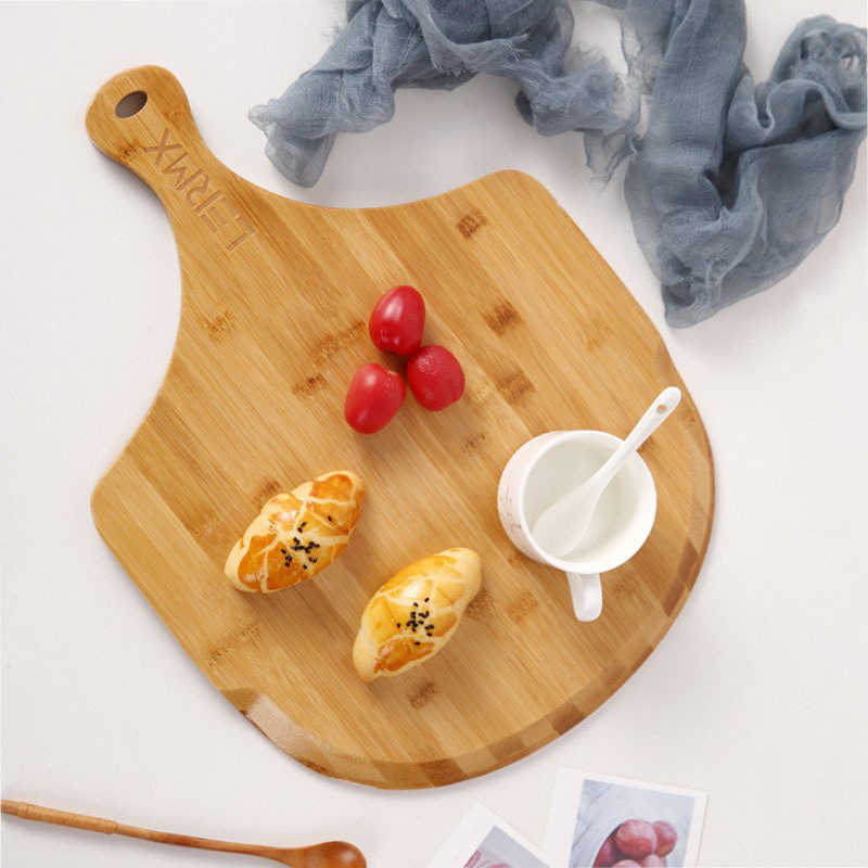 Tablero de pizza de bambú fábrica tablero de pizza de bambú al por mayor tablero de madera fruta tabla de cortar tablero de carne de madera