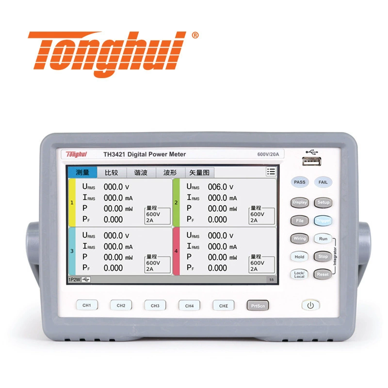 Tonghui TH3422 многоканальный цифровой измеритель мощности TH3421 гармонический анализатор параметров переменного и постоянного тока