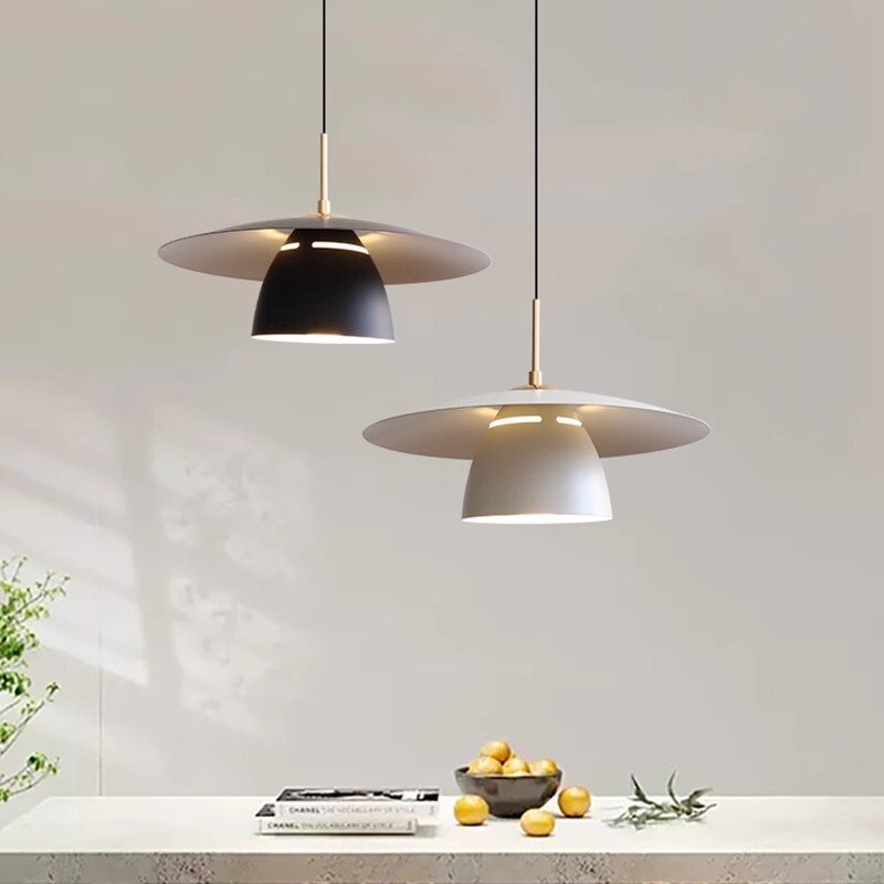 Retro Industrial Style Chandelier Simple Bar Dining Room Lamp Danish Lamp Designer Style Island UFO Hanging Lamp