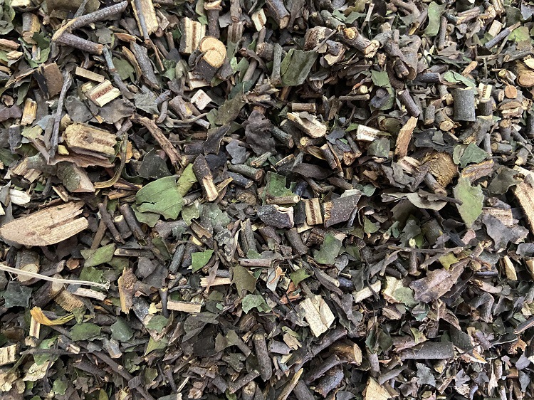 Mistletoe Herb Hu Ji Sheng Dried Cut Herb for Tea and Decoction 1 Jin 500g specifications