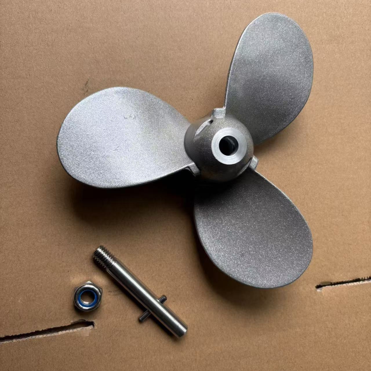 18cm Aluminum Alloy Propeller 6384 Available Reverse Propeller Thruster Marine Outboard Propeller Forward Propeller Others