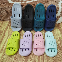 2023新款漏水拖鞋男女士韓版潮流情侶軟底室內浴室洗澡防滑拖鞋男