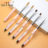 Quicksand Sequins Metal rod Nail enhancement Coloured drawing Stay wire Phototherapy Kolinsky Crystal Pen direct deal