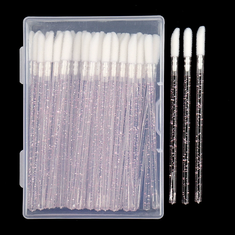 Nylon long lipstick, brush, 50 pieces
