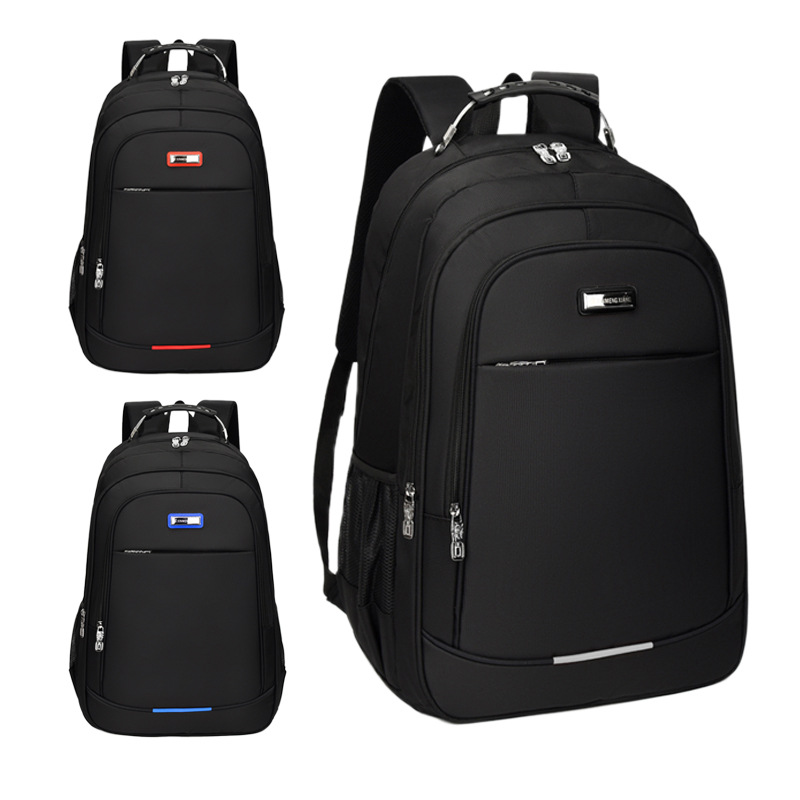 Mochila transfronteriza, equipaje duradero para hombres, mochila de reducción de carga de gran capacidad, color de contraste al aire libre, mochila escolar para estudiantes universitarios de secundaria y preparatoria