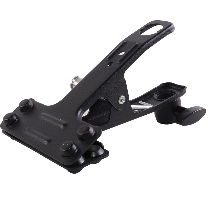 Calio manguera de doble cabeza fuerte clip de metal clip de hierro fotografía fuerte manguera mágica universal clip de fondo universal