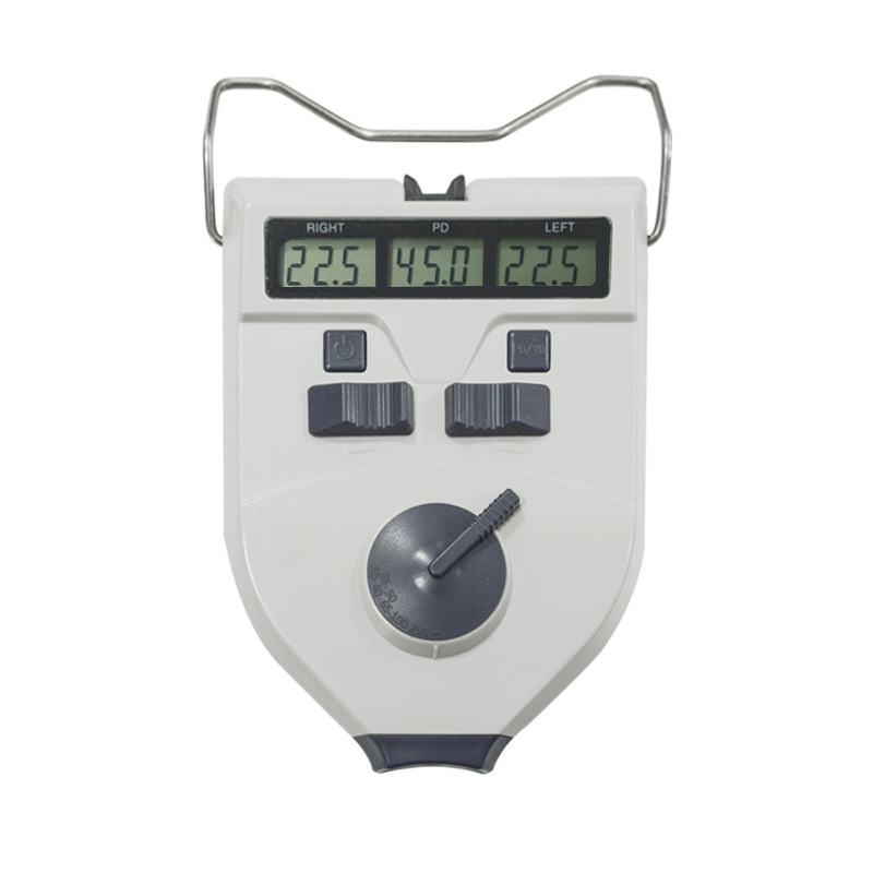 Weizhen medidor de distancia de pupila WZ-830A instrumento de medición de distancia de pupila de un solo ojo optometría ocular PD distancia visual regla de distancia de pupila ajustable