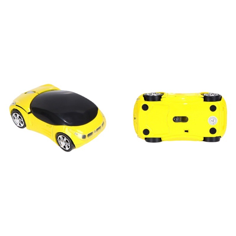 En stock transfronterizo caliente Ferrari ratón 2,4g inalámbrico portátil de escritorio coche personalizado ratón creativo