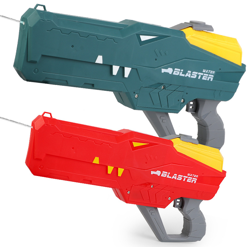 Verano nuevos niños tiburón eléctrico pistola de agua de juguete de alta presión fuerte pistola de agua lucha juguete de ocio