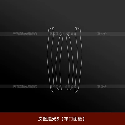 interior center console display screen — Car interior film - lantu-zhiguang-s-door-panel