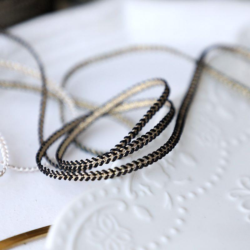 레이스 액세서리/  의류 액세서리 미니 골드 짠 레이스 청삼 원피스 가방 가장자리 액세서리