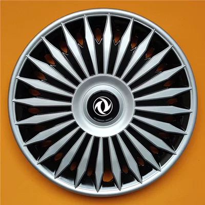 Suitable for Dongfeng Xiaokang K07 K17V27V29C35C37 Fengguang 330 Hub Cap Steel Rim Cover Tire Cap (Digər kuzov və aksesuarlar) - bl-model-silver-black-14inch-4-pieces