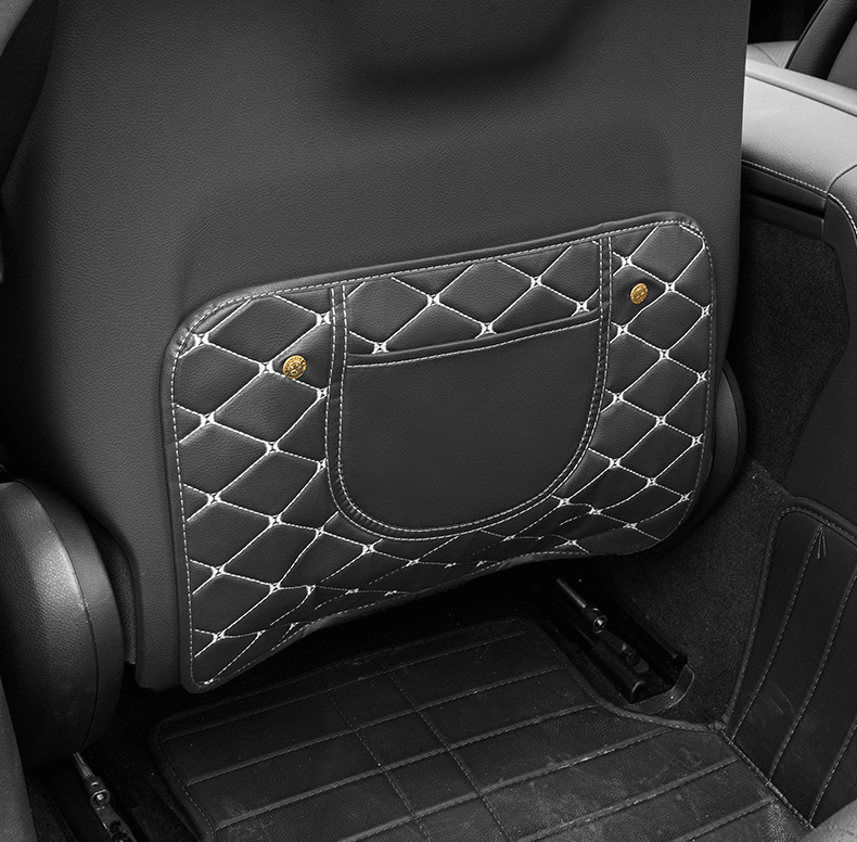 Car Anti-Kick Mat, Child Protection Mat, Car Interior Supplies, Anti-Dirt Protective Mat, Rear Seat Anti-Wear Mat, Cross-Border Wholesale