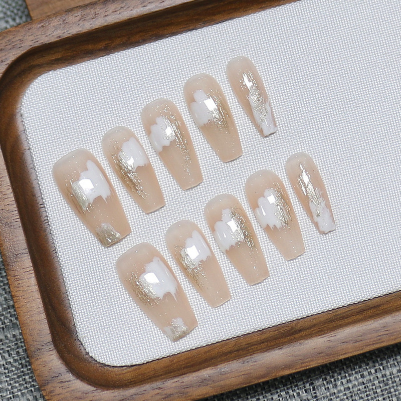 Handmade Phototherapy Nails, Wearable Nails, Nail Salon Fake Nails, Minimalist Style, All-Season, Harry Potter Ins Style, Long Style