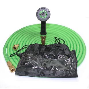 Balcony courtyard washing water pipe hose shower watering nozzle retractable car wash water gun home garden watering artifact