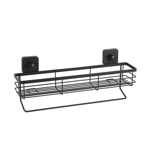 Wall-mounted kitchen spice rack without drilling bathroom wall shelf organizer multifunctional bathroom accessories towel storage rack