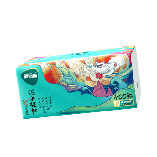 Persian Cat Tissue Paper Large Pack Toilet Paper Full Carton Economical Home Use Napkin Facial Tissue Hand Wipe Durable