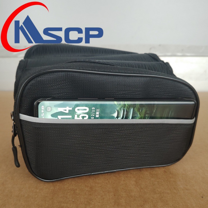 Bolsa de bicicletas, bolsa de vigas delanteras, bolsa de bicicleta de montaña, bolsa de almacenamiento para teléfonos móviles, bolsa colgante delantera de bicicletas, accesorios, bolsa de bicicleta