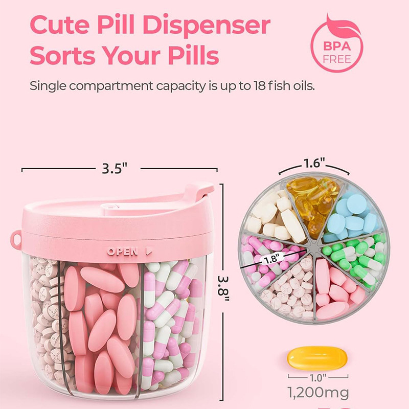 密封家用透明塑料食品级药罐药箱收纳盒医用