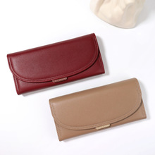 敏为新款长款钱包女 跨境高级感三折百搭时尚女士钱包批发wallet
