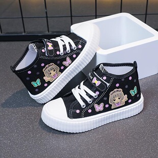 U 85718 Cartoon Kids High Top Canvas Shoes ��ͨ��ͯ����Ь