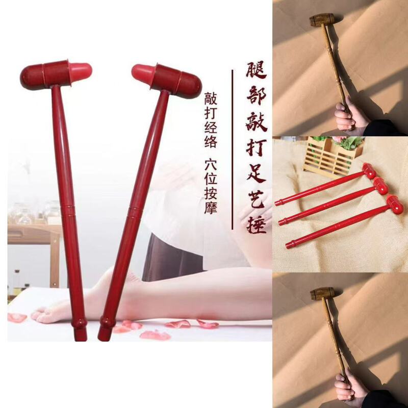 Massage Hammer, Tapping Hammer, Massage Relaxation Stick, Back Massager, Tapping and Stretching Massager, Self-Massage Tool