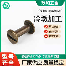 冷镦加工异型件异形螺丝冷墩非标加工件精密五金零件非标螺丝定制