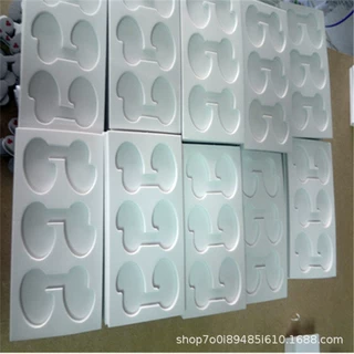 EVA雕刻白色包装盒内衬防震缓冲精密仪器电子元件汽配工具盒防静