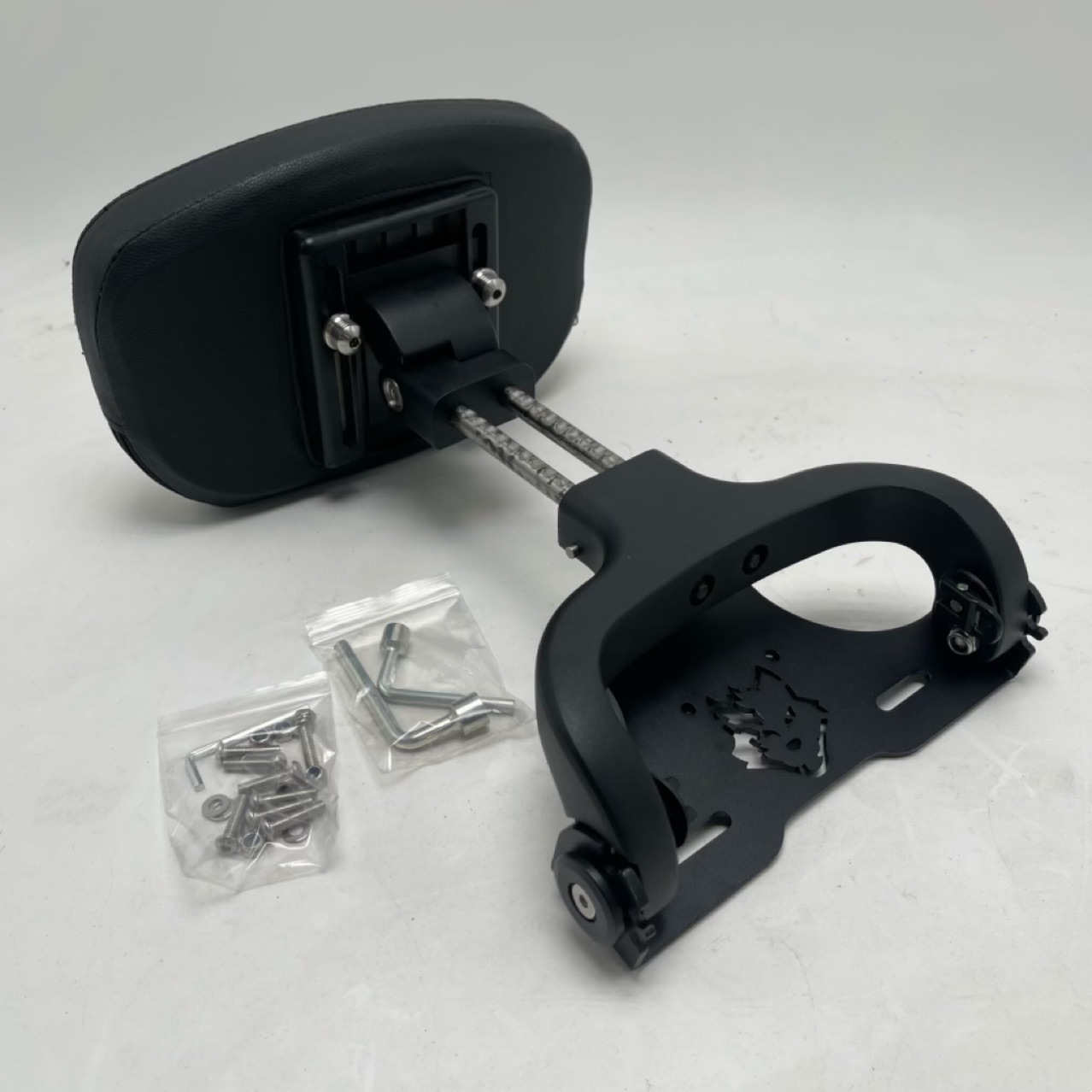 Electric Scooter Backrest Foldable Lumbar Support Universal for Ninebot Rear Seat, Extendable for Delivery, Modified Lumbar Support for Yadea, Shenyuan, and Niu