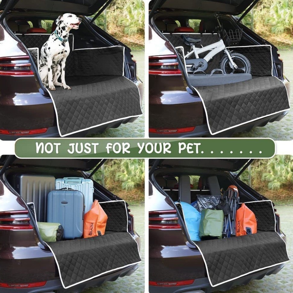 Factory Direct Sales Car Trunk Pet Mat, Stain-Resistant Car Trunk Mat, Thickened Oxford Cloth Pet Car Mat