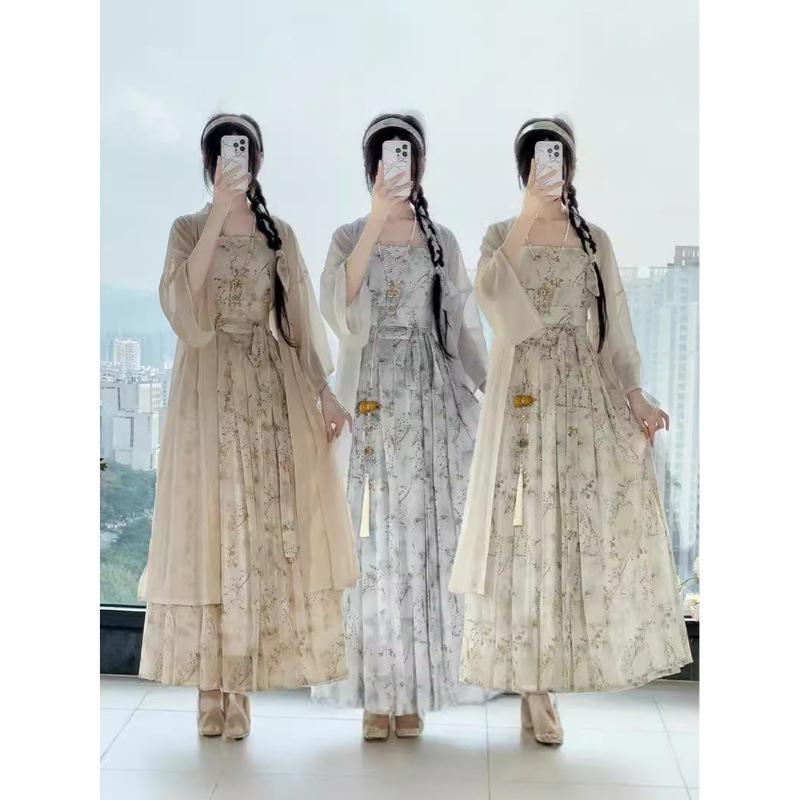 原创国风新中式宋制长衫汉服女2026新款宋裤日常通勤汉元素春夏款