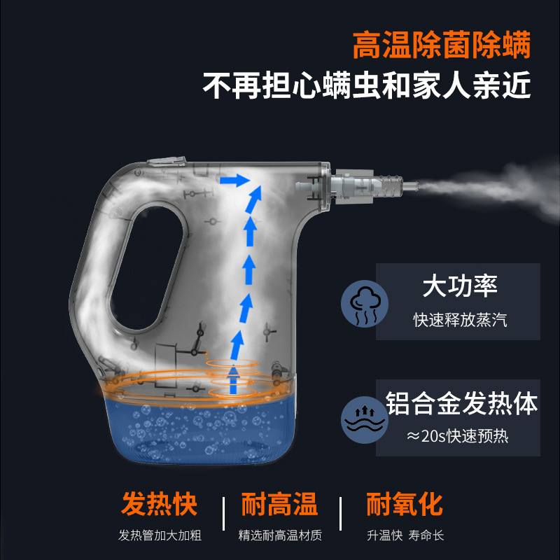 跨境手持高温高压蒸汽清洁机家用空调厨房油烟机油污清洗机消毒机|undefined
