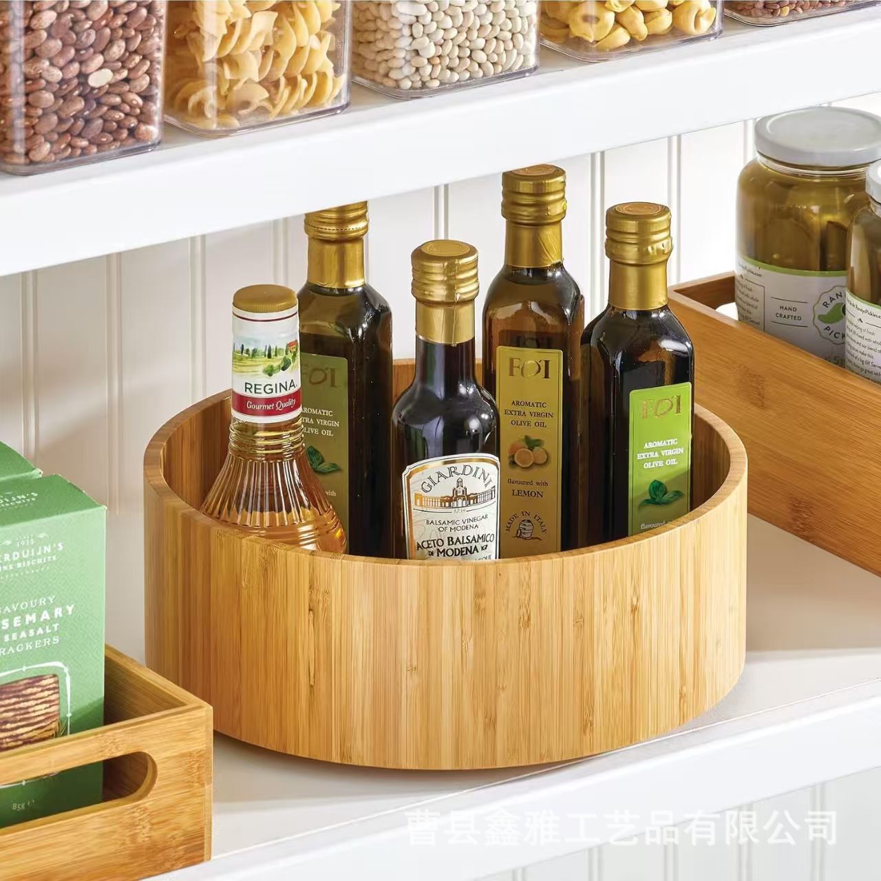 간단한 나무 보관 상자 주방 조미료 병 보관 상자 거실 테이블 레드 와인 맥주 보관 상자 보관 상자