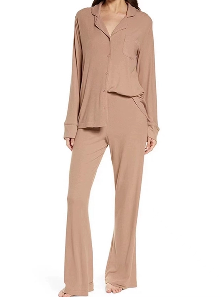 Nude long-sleeve, trousers