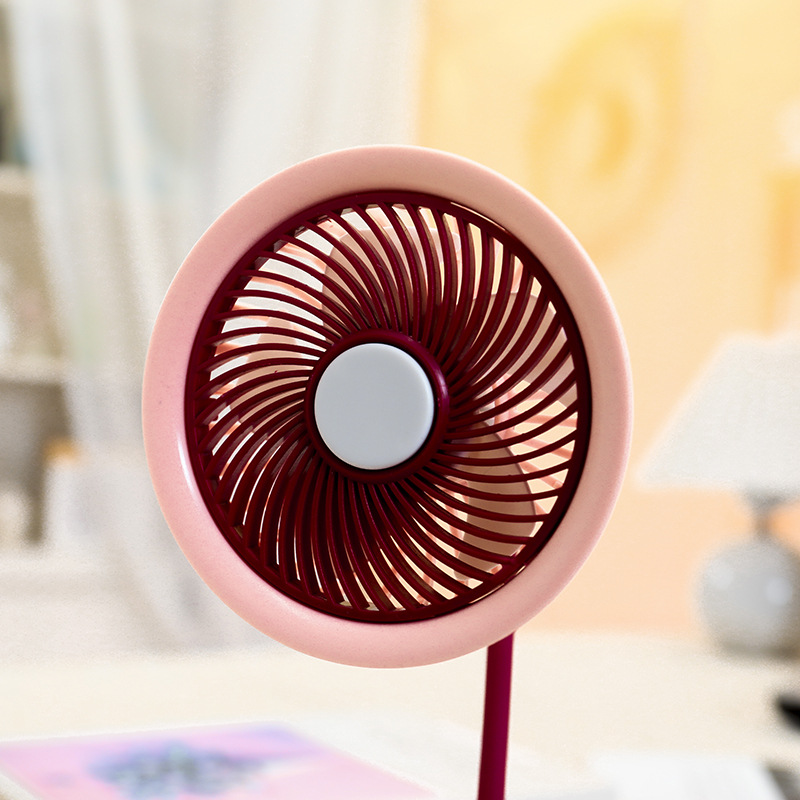 2024新品可愛動物筆筒收納桌面小風扇 學生夏季禮品小型輕音風扇