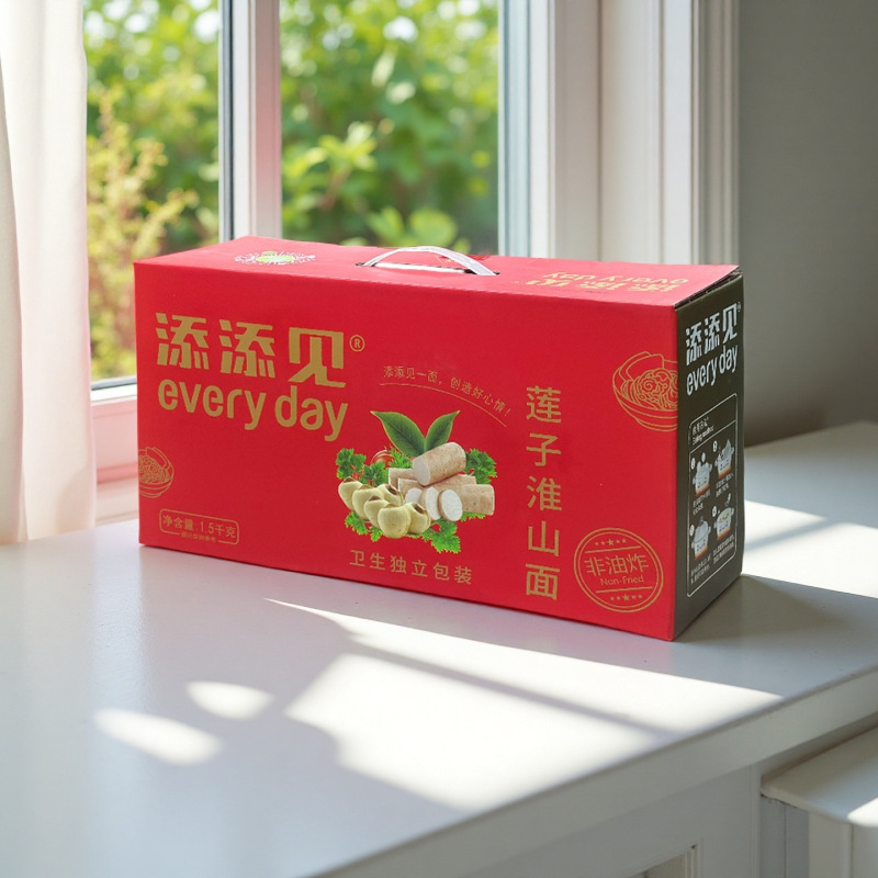 天田ミーティング焼きそば 特製ノンフライ即席麺 鍋麺 蓮の実淮山麺 1.5kg インスタント|undefined