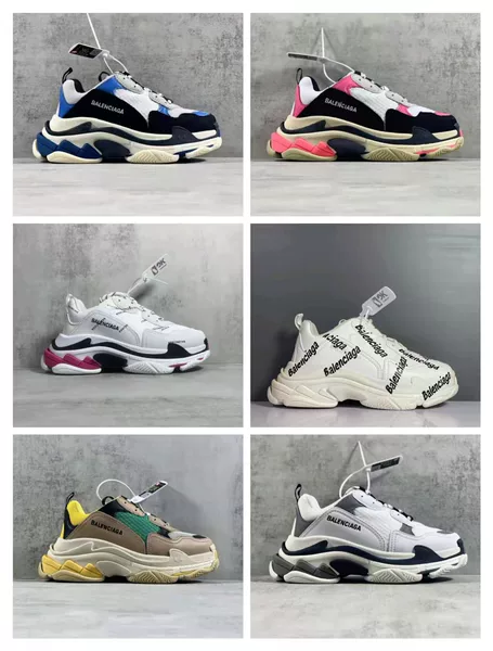 OK version Paris first-generation dad shoes co-branded sneakers cross-border ins retro versatile trendy casual sports shoes for men and women