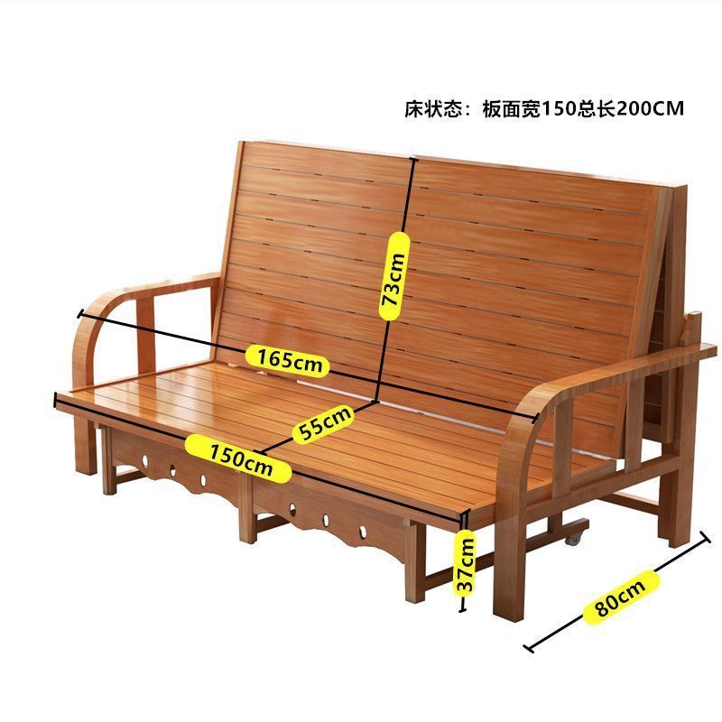 可折叠可伸缩沙发床两用多功能家用经济型单人床沙发床一体两用|undefined