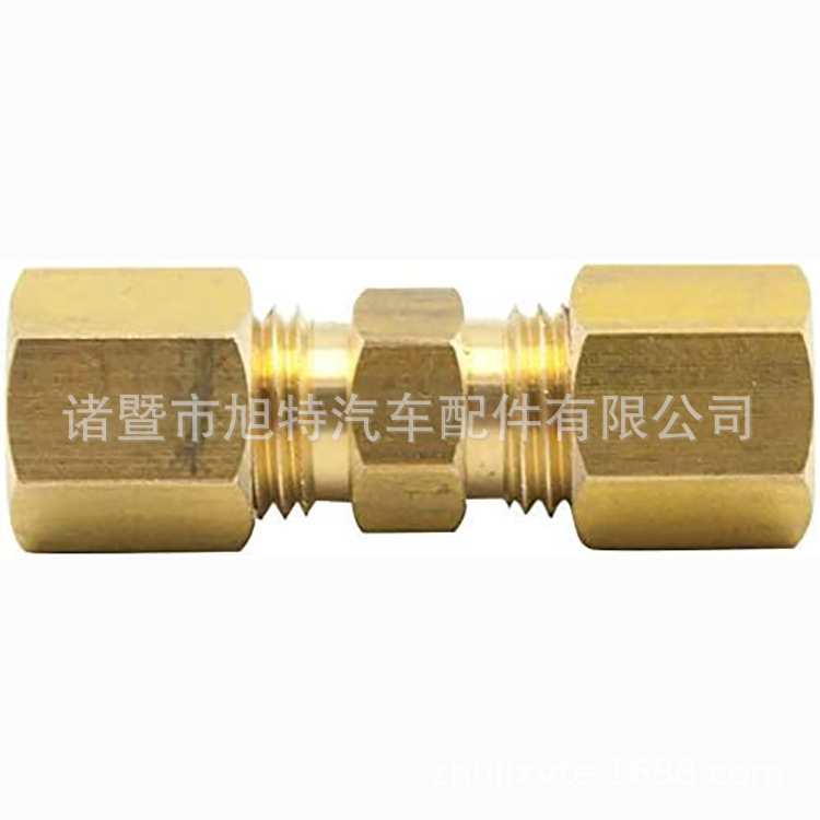 Conector de cobre de latón autoblocante