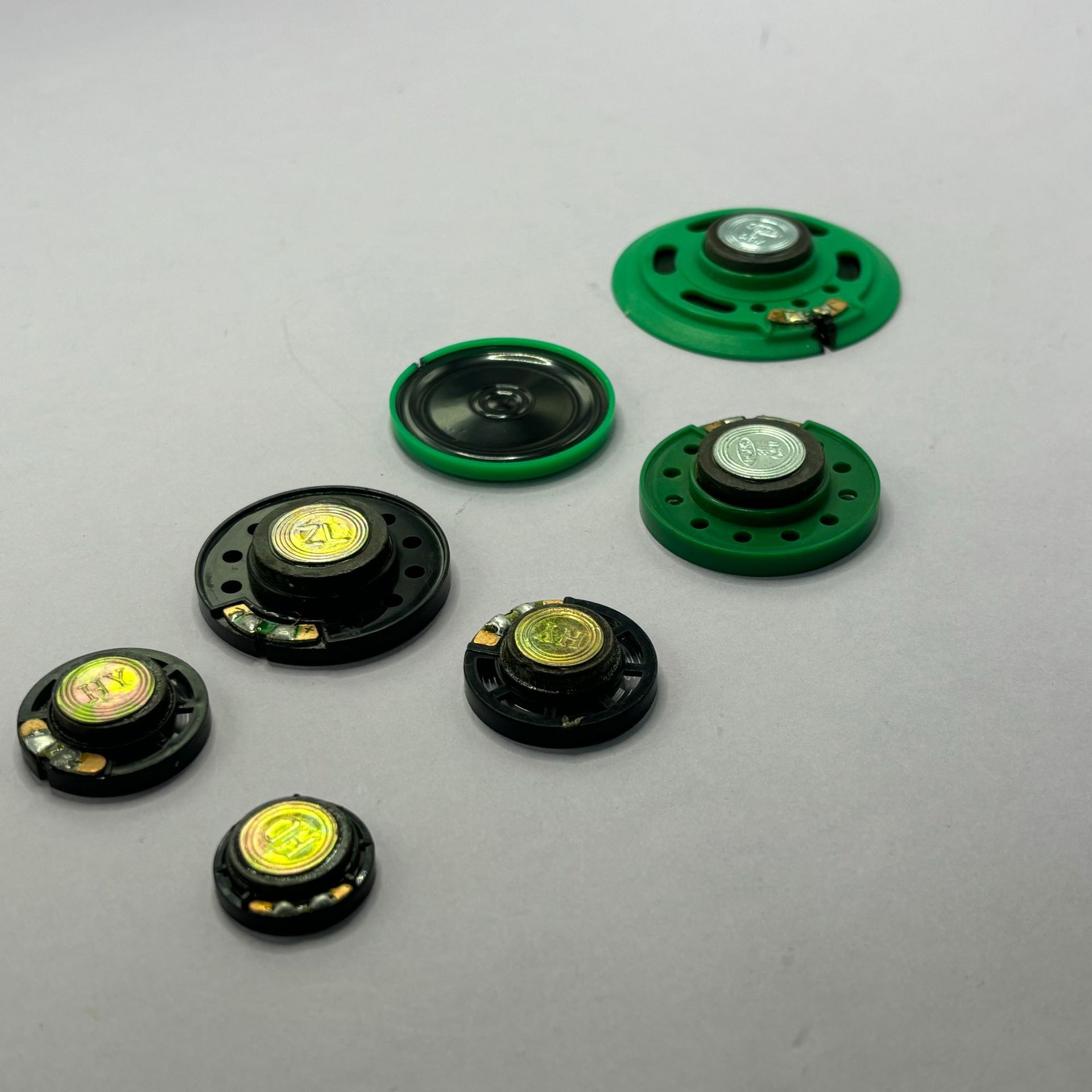 厂家供应玩具喇叭扬声器  21/27/29/40/52玩具喇叭diy喇叭黑膜银