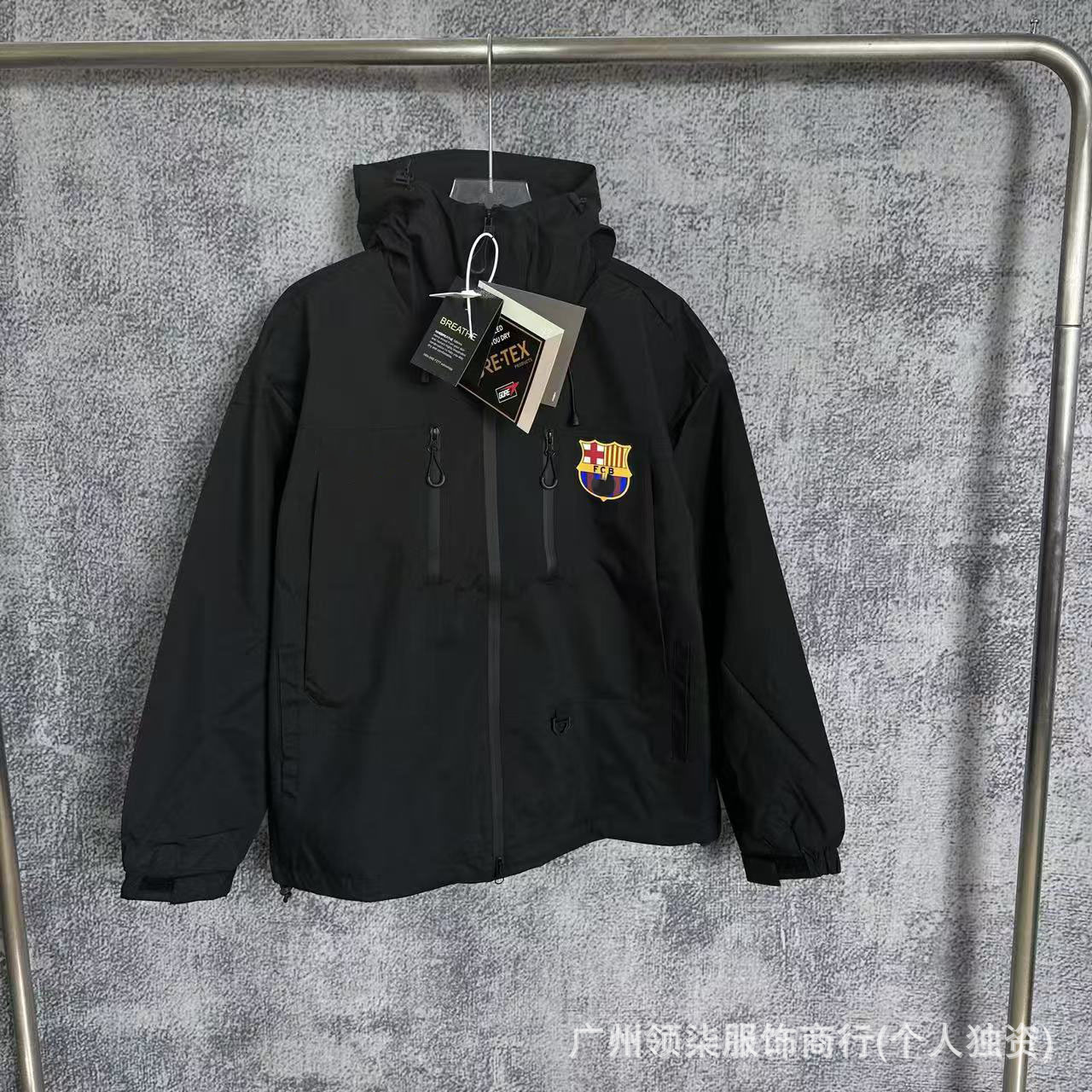 Nuevo fútbol de doble cara chaqueta de algodón Brasil París México Arsenal Alemania BairbaL impermeable